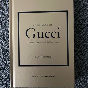 Dior & Gucci mini coffee table books